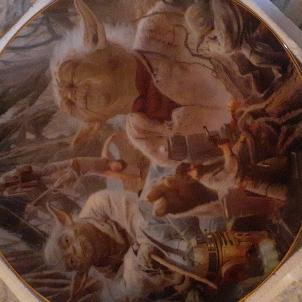 Hamilton Collection Star Wars plate